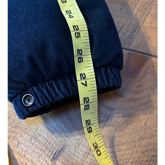 Polo Ralph Lauren Mens Vintage Corduroy Down Jacket Water Resistant Navy L - Picture 16 of 16